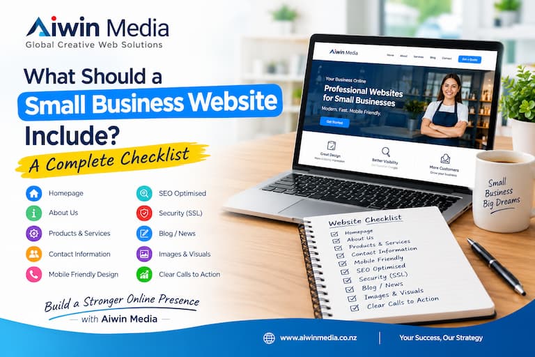 Small Business Website Checklist NZ 